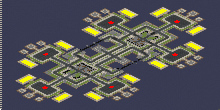 Bay of Pigs Recreated (2-6) - Red Alert 2 Map Preview Image